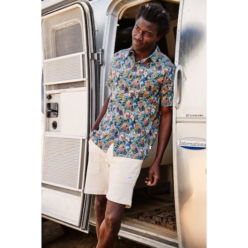 lifestyle image of Big Bear Corduroy Walk Short - 7"