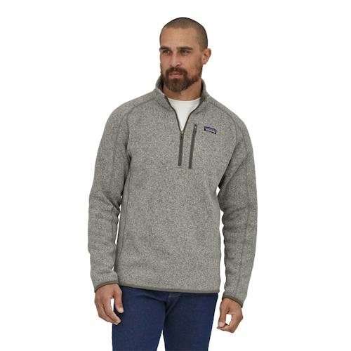 laydown image of Better Sweater 1/4 Zip Fleece