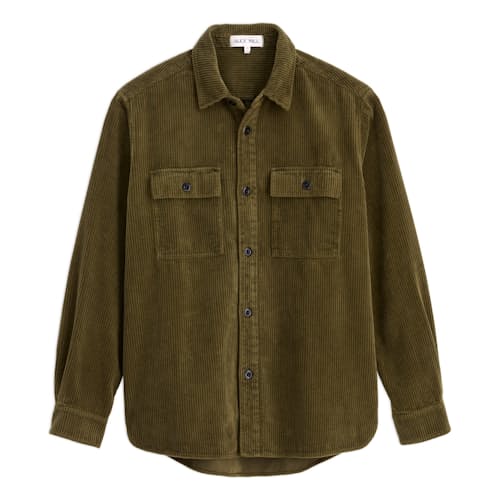 laydown image of Rugged Corduroy Easy Shirt