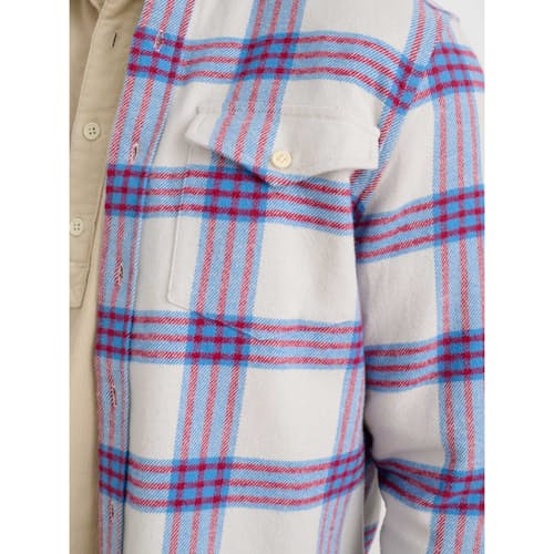 laydown image of Flannel Plaid Frontier Shirt