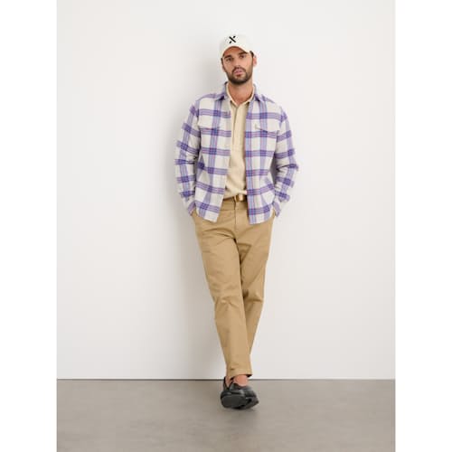 laydown image of Flannel Plaid Frontier Shirt