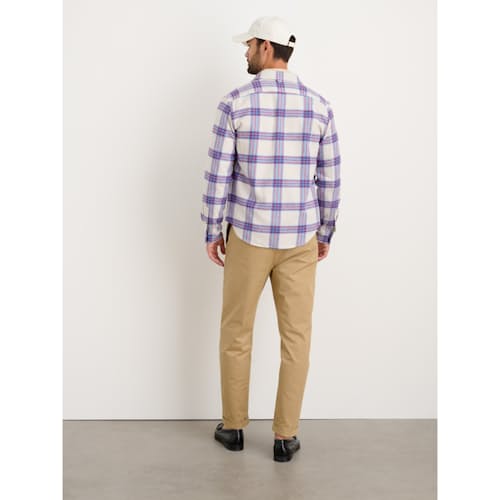 laydown image of Flannel Plaid Frontier Shirt