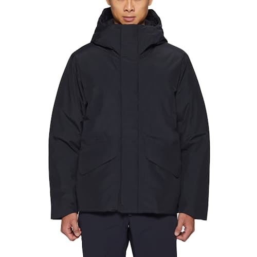 laydown image of GORE-TEX Hooded Down Jacket