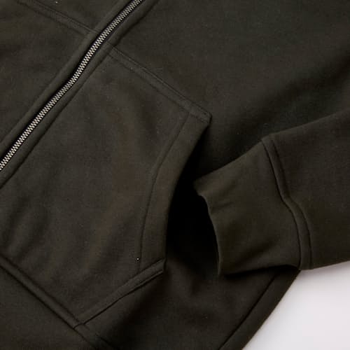 laydown image of 10-Year Full Zip Hoodie - Tall