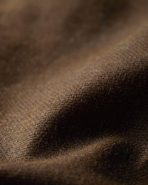 laydown detail image of Flannel-Lined Waxed Trucker Jacket - Tall