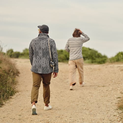 lifestyle image of Jacquard Overshirt