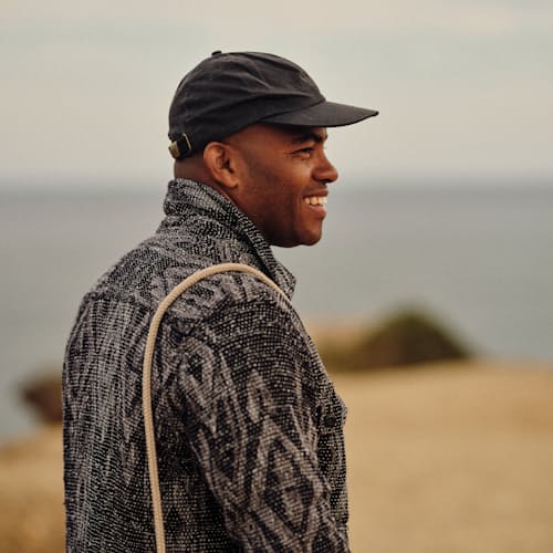 lifestyle image of Jacquard Overshirt