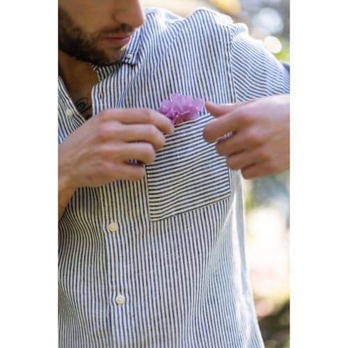 lifestyle image of Playa Linen Shirt