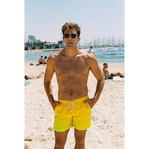 laydown image of Sternbergia Swim Trunk - 6.3"
