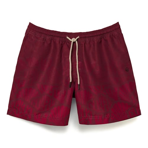 laydown image of Coral Swim Trunk - 6.3"