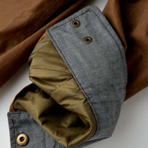laydown detail image of The Bighorn Waxed Shirt Jacket