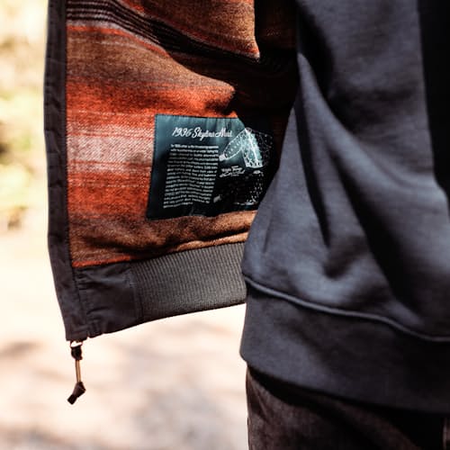 lifestyle image of The Skyliner Waxed Jacket