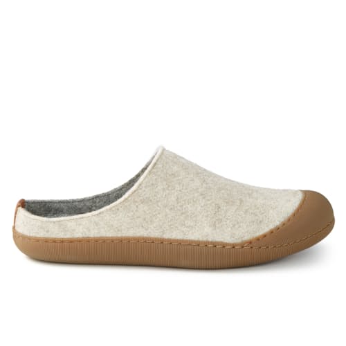 laydown image of Wool Outdoor Mule Slipper