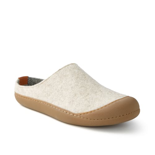 laydown image of Wool Outdoor Mule Slipper