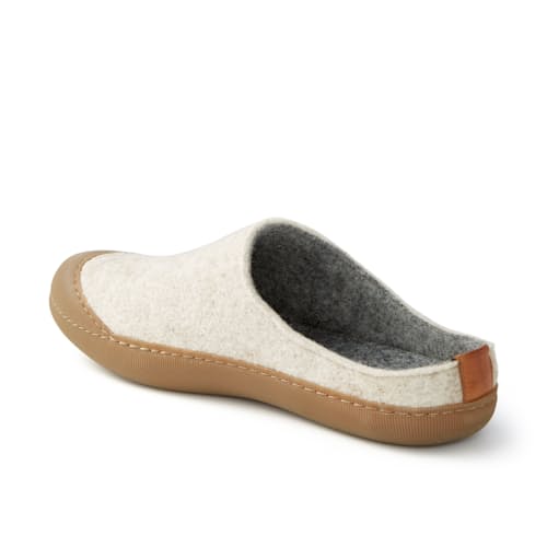 laydown image of Wool Outdoor Mule Slipper