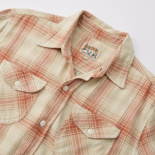 laydown detail image of Washed Flannel Workshirt - Exclusive