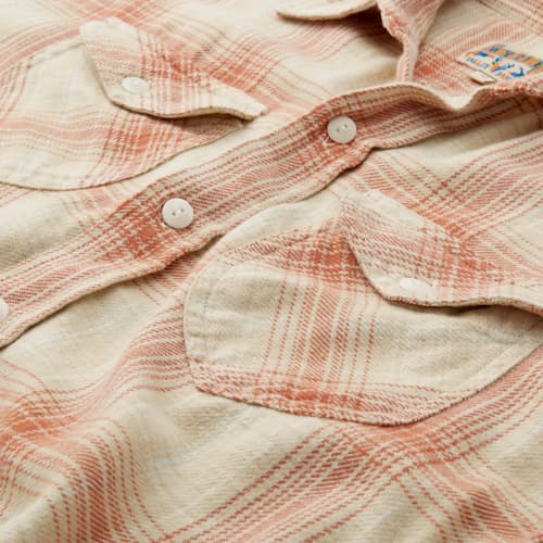 laydown detail image of Washed Flannel Workshirt - Exclusive