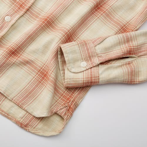 laydown detail image of Washed Flannel Workshirt - Exclusive