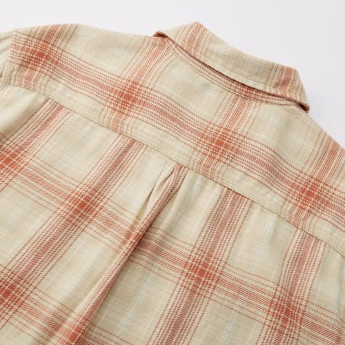 laydown detail image of Washed Flannel Workshirt - Exclusive