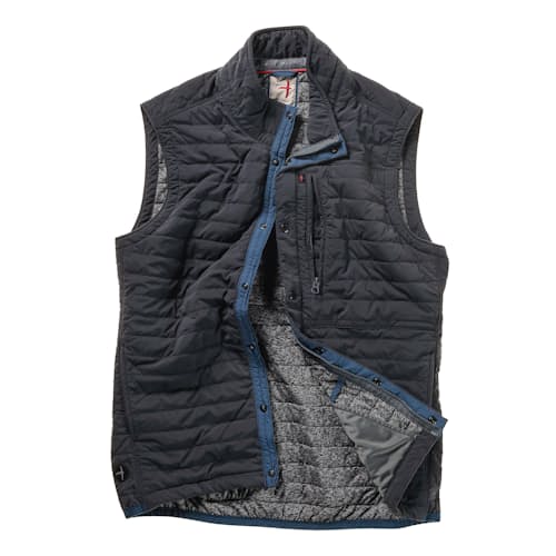 laydown image of Windzip Vest