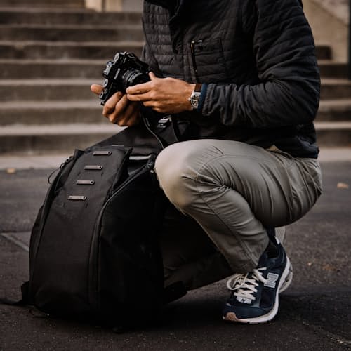 lifestyle image of Flyweight Flex Chino