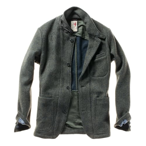 laydown image of Marled Sweater Blazer