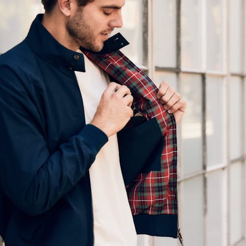 lifestyle image of G9 Harrington Jacket