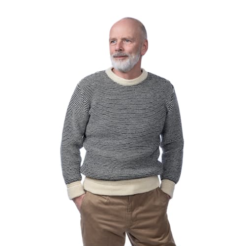 laydown image of Signal Sweater