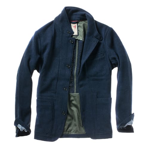 laydown image of Heritage Trap Blazer