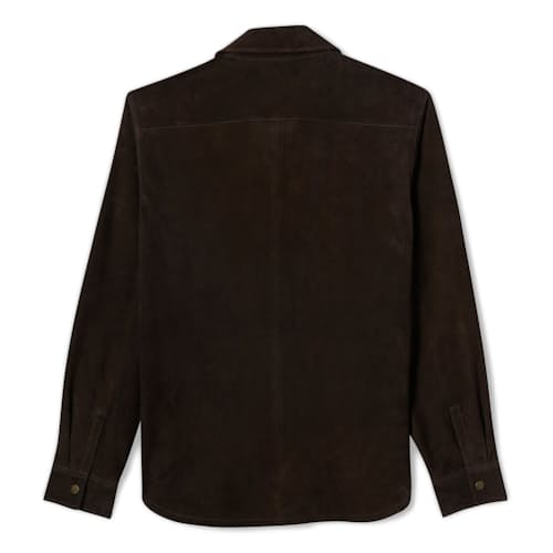 laydown image of Savoy Suede Workshirt