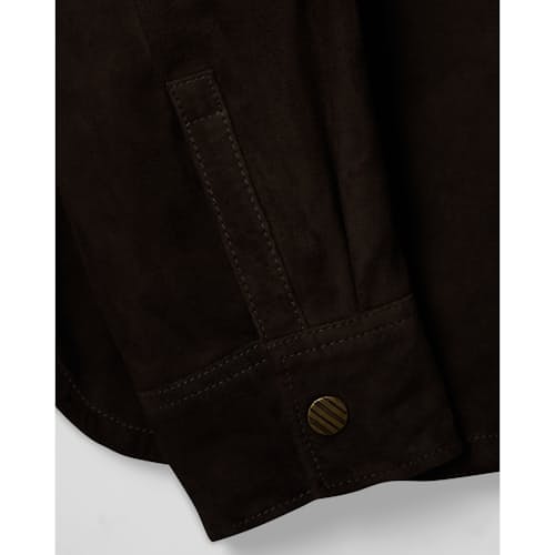 laydown image of Savoy Suede Workshirt