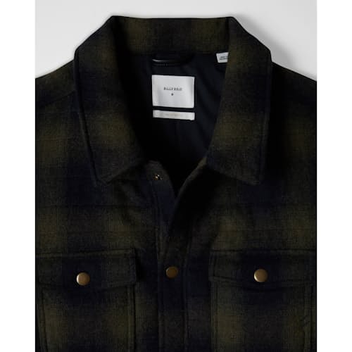 laydown image of Theo Shirt Jacket