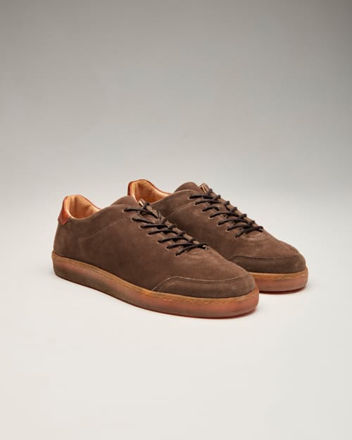 laydown detail image of Suede Terra Low Sneaker