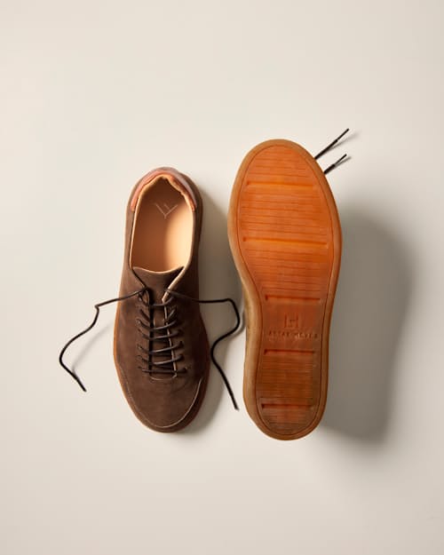 laydown detail image of Suede Terra Low Sneaker
