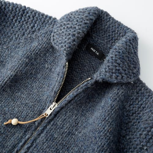 lifestyle image of Heavyweight Moto Knit Sweater