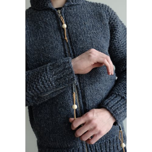 lifestyle image of Heavyweight Moto Knit Sweater