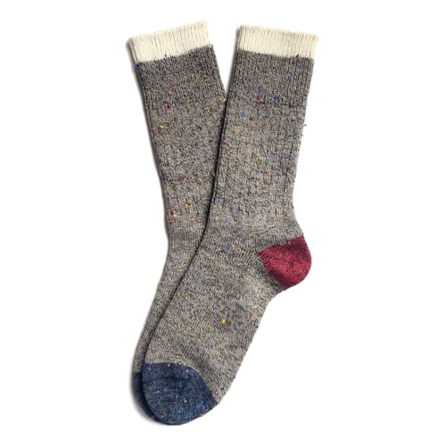 laydown image of Cosmic Alpaca Socks