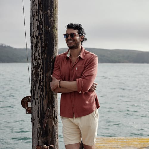 lifestyle image of Woods Sunglasses