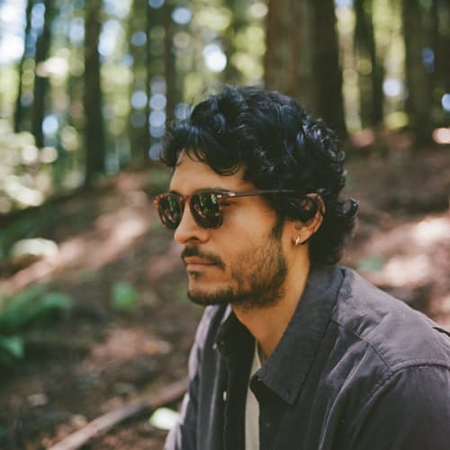 laydown image of River Sunglasses