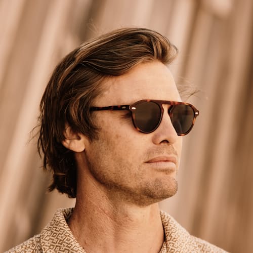 laydown image of Byway Sunglasses