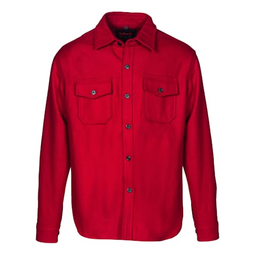 laydown image of Wool CPO Shirt
