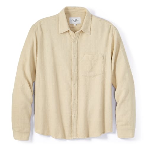 laydown image of Pearl Boucle Shirt