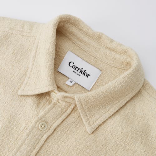 laydown image of Pearl Boucle Shirt