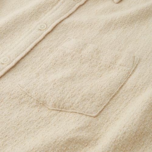 laydown image of Pearl Boucle Shirt