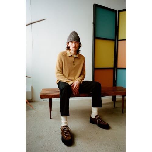 laydown image of Slouchy Pullover