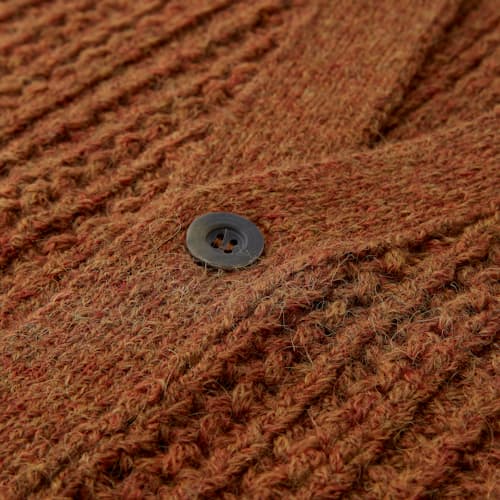 laydown image of Braided Cardigan