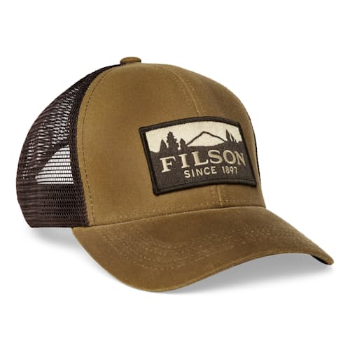 laydown image of Mesh Logger Hat