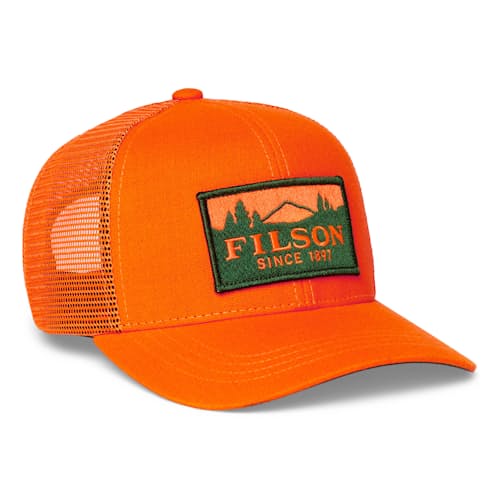 laydown image of Mesh Logger Hat