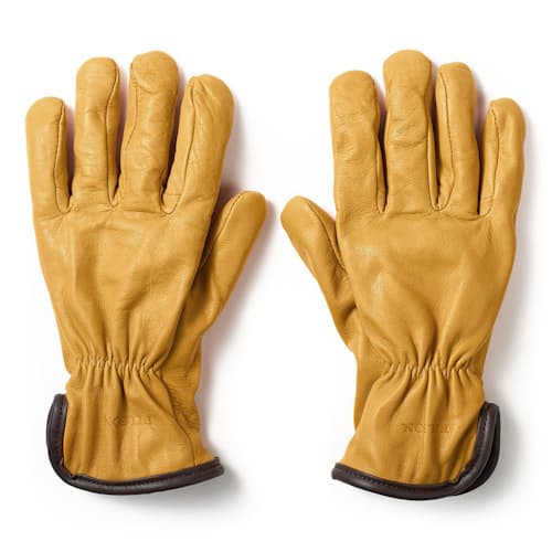 laydown image of Original Lined Goatskin Gloves