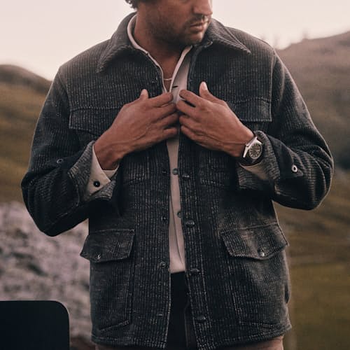 laydown image of Browns Beach Overshirt